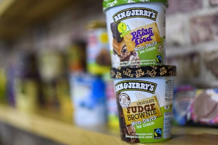 Формула Ben & Jerry's изменена и теперь не содержит молочных продуктов.