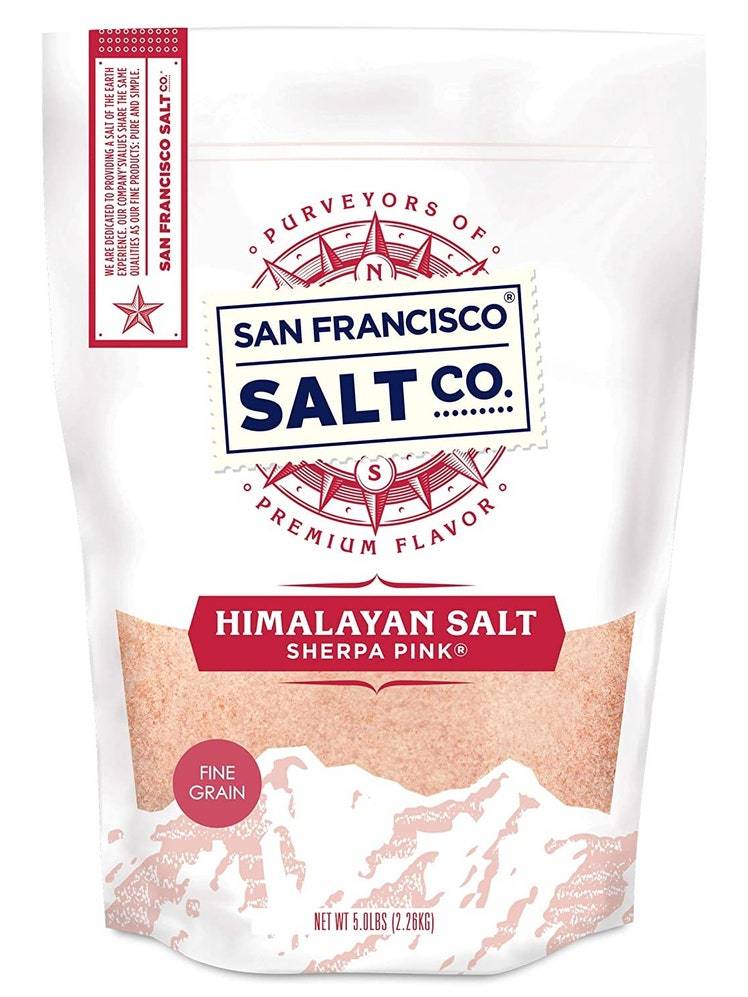 Розовая гималайская соль шерпа San Francisco Salt Co.